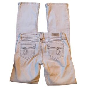 Y2k Tokyo Bongo light wash-white jeans low-mid rise and flared